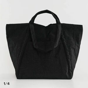 Baggu Travel Cloud Bag in Black